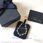 AAA Copy APM Monaco Jewelry - 925Silver Diamond Clover Bracelet
